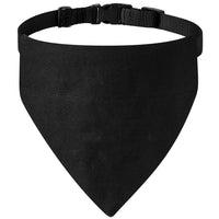 HKM-7096765 Cotton Multicolor Dog Triangular Scarf for All Seasons - DIY Pet Accessory