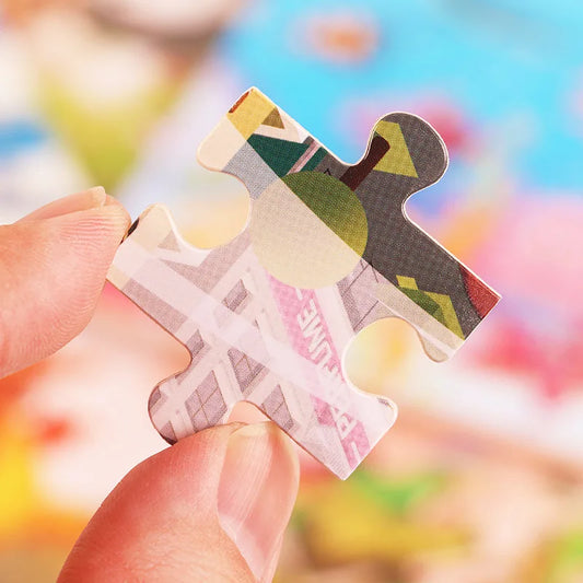 HKM-709779 30-Piece Wooden Jigsaw Puzzle for Toddlers - Educational Montessori Animal Game for Kids