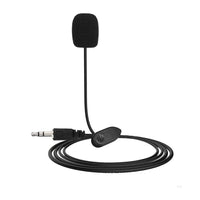 HKM-709843 Condenser Lavalier Microphone with 3.5mm Connector and 2m Lead Wire
