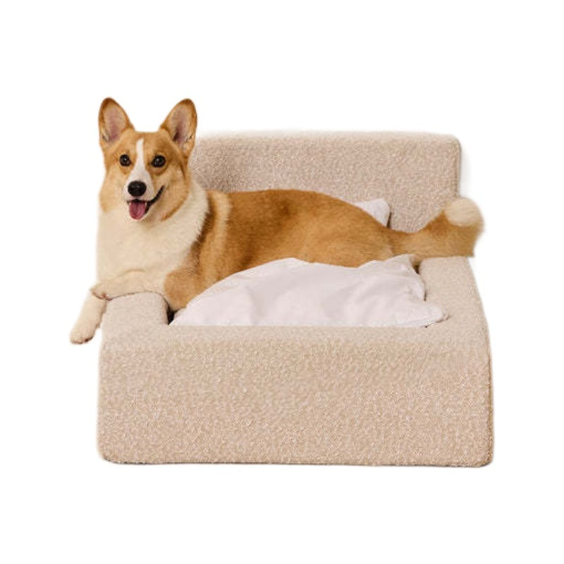 HKM-7098813 Rectangular Thickened Pet Dog Bed - Multiple Sizes Available