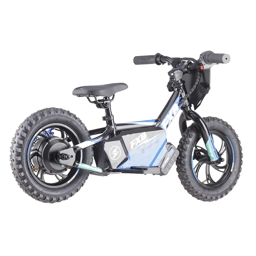 HKM-709907 12-Inch Electric Motor Bicycle for Kids, 350W Brushless Hub Motor, Aluminum Frame, Max Load 85kg