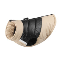 HKM-7099837 Waterproof Dog Padded Vest Zipper Jacket Coat for Small to Large Dogs