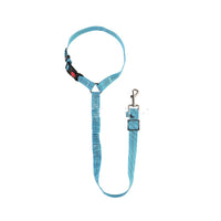 HKM-7099965 Elastic Reflective Dog Car Harness with Traction Rope and Strap
