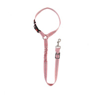 HKM-7099965 Elastic Reflective Dog Car Harness with Traction Rope and Strap