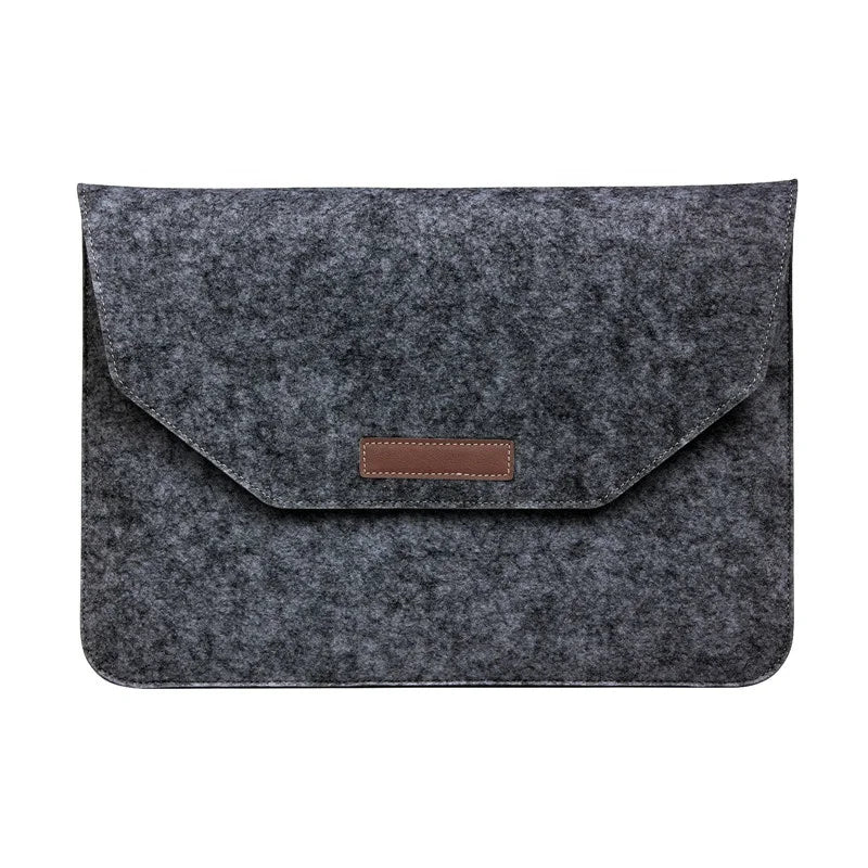 HKM-710035 Felt Laptop Sleeve for 11-16 Inch Notebooks and Hand Bags