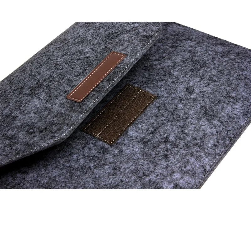HKM-710035 Felt Laptop Sleeve for 11-16 Inch Notebooks and Hand Bags