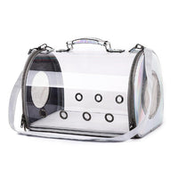 HKM-710163 Transparent Pet Carrier with Travel-Friendly Design