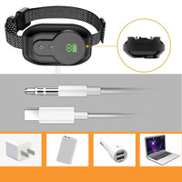 HKM-7102141 Intelligent Waterproof Dog Collar with Sound, Vibration, and Electric Shock Modes