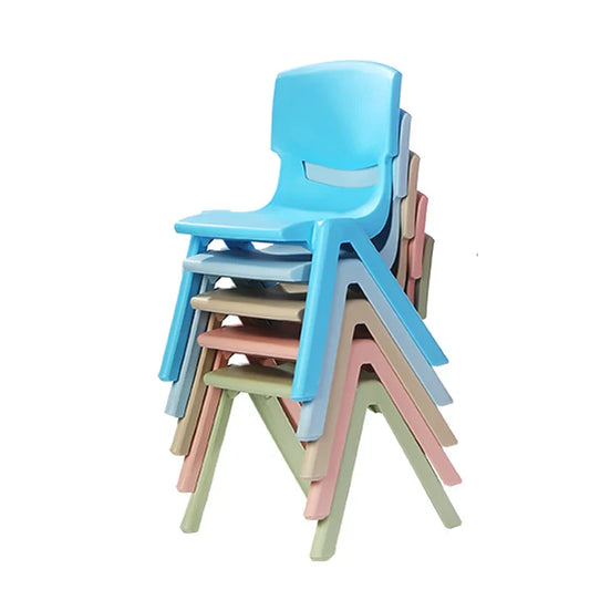 HKM-710355 Colourful Stackable PP Plastic Chairs for Kids – Indoor Use Furniture