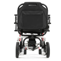 HKM-710355 Portable Aluminium Alloy Electric Wheelchair with Remote Control and Foldable Design, 150W Double Motors, Ideal for Mobility