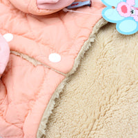 HKM-7104573 Cozy Winter Clothes for Small Dogs - Stylish Teddy Collar in Purple, Pink, Green