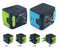 HKM-710547 Multi-Function Conversion Socket with Dual USB Charger and 6 Outlet Slots