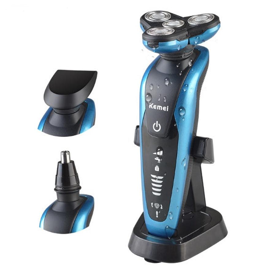 HKM-710547 Waterproof Multifunctional Rechargeable Body Shaver with Stainless Steel Blade