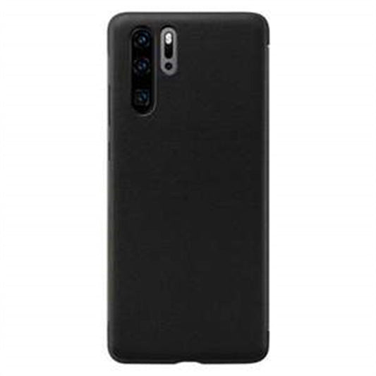 HKM-710739 All-in-One Leather Case with Smart Sleep Feature for HUAWEI Devices - Anti-Fall TPU Protection - Black