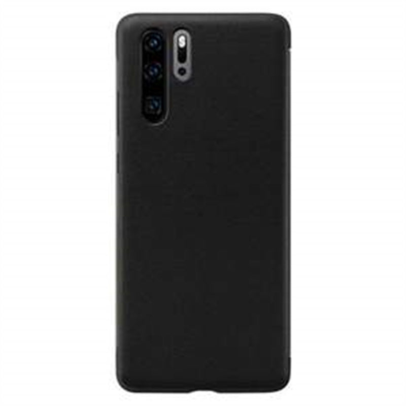 HKM-710739 All-in-One Leather Case with Smart Sleep Feature for HUAWEI Devices - Anti-Fall TPU Protection - Black