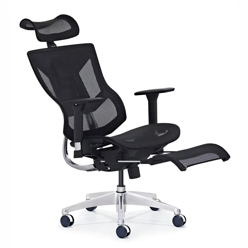 HKM-710931 Ergonomic Mesh Office Chair with Swivel Lift and Lumbar Support for Comfortable Workdays