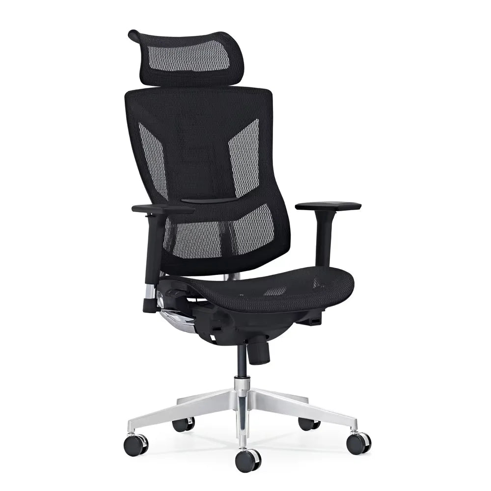 HKM-710931 Ergonomic Mesh Office Chair with Swivel Lift and Lumbar Support for Comfortable Workdays