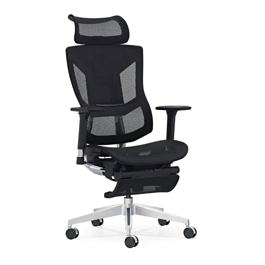 HKM-710931 Ergonomic Mesh Office Chair with Swivel Lift and Lumbar Support for Comfortable Workdays