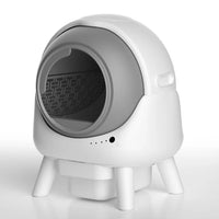 HKM-710931 Large 65L Full-Cover Cat Litter Box with Anti-Splash Design and Odor Control