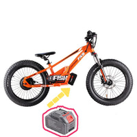 HKM-711059 20-Inch Adjustable Stainless Steel Hydraulic Fork Electric Balance Bike with Lithium Battery