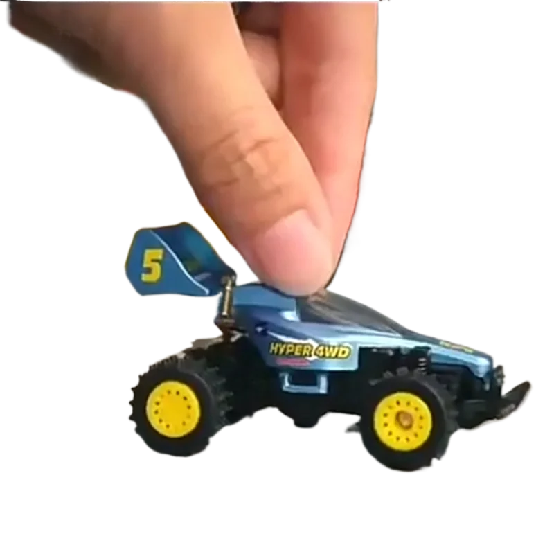 HKM-711059 2.4GHz 1:64 Remote Control Mini Car Toy for Kids - 5 Channel Off-Road Truck