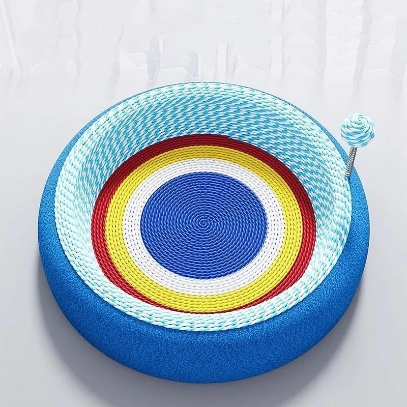 HKM-7110717 Integrated Cat Scratch Board with Soft Nesting Surface - Wear-Resistant and Durable Design
