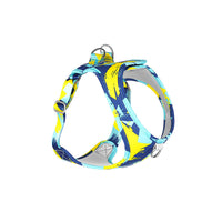 HKM-7111485 Breathable Pet Harness Suit with Traction Rope - Available in Red Flower Camouflage and Blue White Camouflage