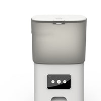 HKM-7111869 Smart Automatic Pet Feeder with WiFi Connectivity ¨C 6-Liter Capacity, Adjustable Dual Tray for Dogs and Cats