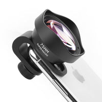 HKM-711187 Universal Macro SLR Lens for Mobile Phones with Large Aperture and Aluminum Clip