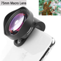 HKM-711187 Universal Macro SLR Lens for Mobile Phones with Large Aperture and Aluminum Clip