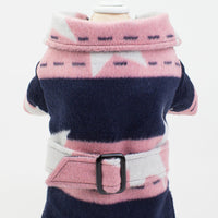 HKM-7112253 Pet Casual Cotton Vest with Five-Pointed Star Design in Various Sizes
