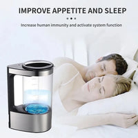 HKM-711251 Hydrogen Rich Water Generator - 2L Alkaline Water Ionizer with High Borosilicate Glass and Electric Household Design