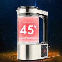 HKM-711251 Hydrogen Rich Water Generator - 2L Alkaline Water Ionizer with High Borosilicate Glass and Electric Household Design