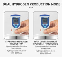 HKM-711251 Hydrogen Rich Water Generator - 2L Alkaline Water Ionizer with High Borosilicate Glass and Electric Household Design
