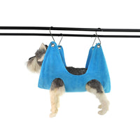 HKM-7113149 Dog Grooming Hammock and Nail Trimming Harness for Small to Large Pets - Versatile Restraint for Bathing and Grooming