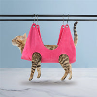 HKM-7113149 Dog Grooming Hammock and Nail Trimming Harness for Small to Large Pets - Versatile Restraint for Bathing and Grooming