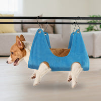 HKM-7113149 Dog Grooming Hammock and Nail Trimming Harness for Small to Large Pets - Versatile Restraint for Bathing and Grooming