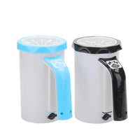 HKM-7113533 Automatic Pet Foot Washing Cup - USB Rechargeable Silicone Cleaner for Dogs - Available in White Blue and White Black