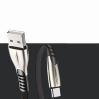 HKM-711507 Fast Charging Micro USB & Type-C Cable - 1m Length for Android Devices