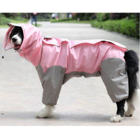 HKM-7115837 All-Weather PU Raincoat for Dogs
