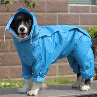 HKM-7115837 All-Weather PU Raincoat for Dogs
