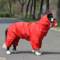 HKM-7115837 All-Weather PU Raincoat for Dogs
