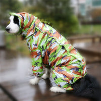 HKM-7115837 All-Weather PU Raincoat for Dogs