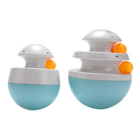 HKM-7116477 Interactive Slow Feed Dog Toy - Pet Food Spilling Tumbler Ball, ABS Material, Various Colors