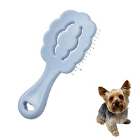 HKM-7117245 Cloud-Shaped Dog Grooming Brush for Small Breeds ¨C Gentle, Multi-Functional with Massage and Bathing Features