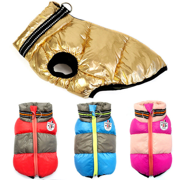 HKM-7118013 Cozy Two-Legged Pet Vest for Dogs - Warm Cotton Apparel in Multiple Colors and Sizes