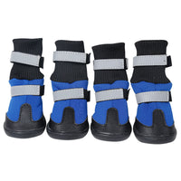 HKM-7118269 Durable Waterproof Snow Boots for Medium and Large Sizes in Black, Red, and Blue