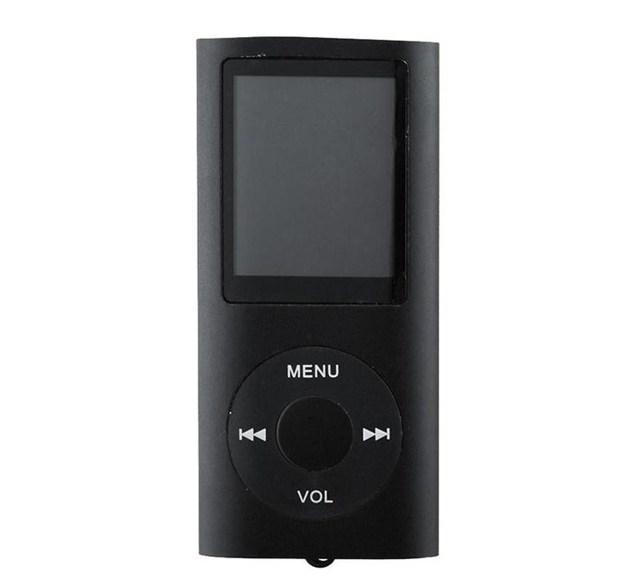 HKM-711827 Compact MP4 Player with 1.8 Inch Color Screen, Bluetooth, FM Radio, and E-Book Support