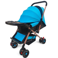 HKM-711827 Lightweight Foldable 3-in-1 Baby Stroller with Two-Way Configuration, Portable Travel Design