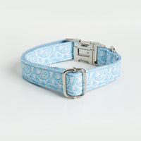 HKM-7119421 Zinc Alloy Buckle Paisley Dog Collar in Multiple Sizes